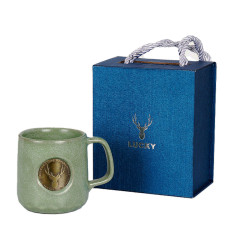 360ML Ceramic Coffee Mug, Tea Cup, Stoneware Mug, Porcelain Mug, Gift for Men or Women