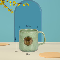 360ML Ceramic Coffee Mug, Tea Cup, Stoneware Mug, Porcelain Mug, Gift for Men or Women